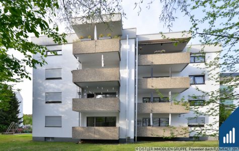 Architektonisch top geschnittene 4-Zi.-ETW (VERMIETET) mit 2 Bädern in ruhiger Sonnenlage von Obertshausen., 63179 Obertshausen, Etagenwohnung