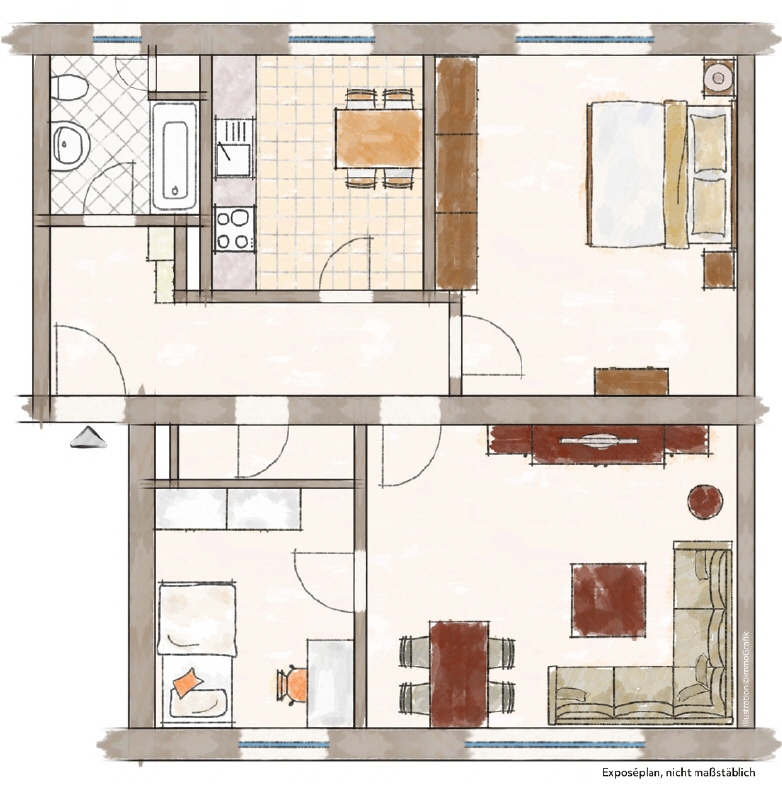 Grundrissplan
