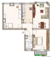 Grundriss WE 03