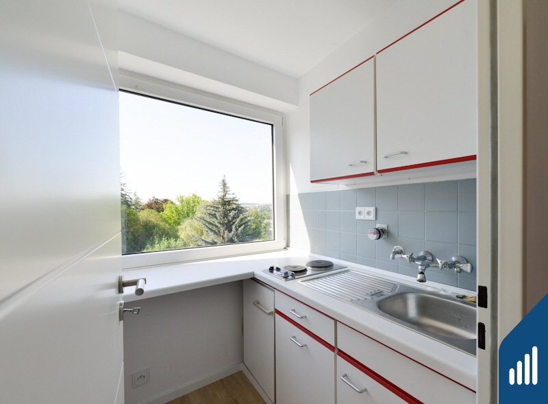 Küche mit Fenster
