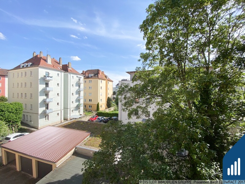 Ausblick Balkon