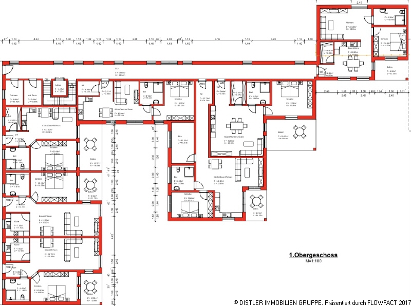 Grundriss Obergeschosse